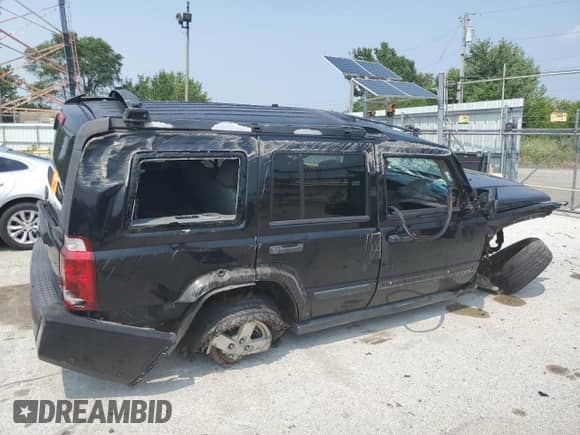 2006 Jeep Commander with VIN 1J8HH48K96C204319, listed as a Copart auction lot 64581825 with Not provided miles and Salvage title. Bid and sale history available at DreamBid. Image 3.