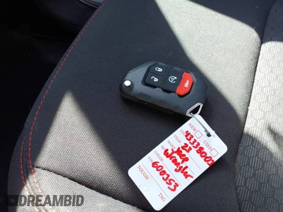 2023 Jeep Wrangler Rubicon with VIN 1C4HJXFG1PW600353, listed as a IAAI auction lot 43338003 with 26,306 mi miles and . Bid and sale history available at DreamBid. Image 11.