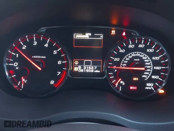 2019 Subaru WRX Limited с VIN JF1VA1H67K9802065, выставлен на аукционе IAAI как лот 43073364 с пробегом 81 958 миль миль и . История ставок и продаж доступна на DreamBid. Изображение 7.