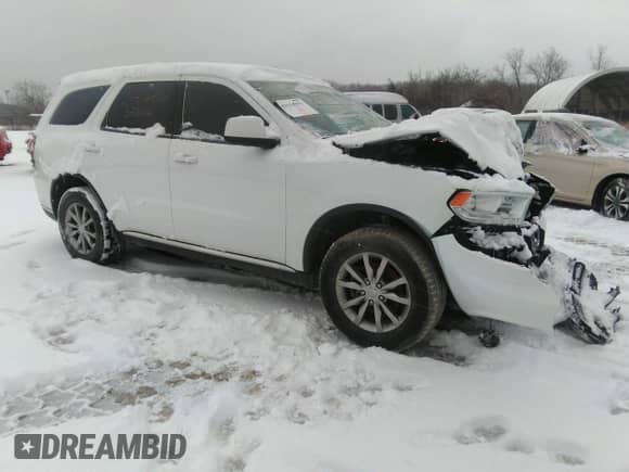 2017 Dodge Durango SXT with VIN 1C4RDJAG8HC789490, listed as a IAAI auction lot 41114291 with Not provided miles and . Bid and sale history available at DreamBid. Image 1.
