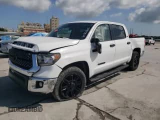 2021 Toyota Tundra SR5 with VIN 5TFEY5F11MX276311, listed as a Copart auction lot 61801665 with Not provided miles and Salvage title. Bid and sale history available at DreamBid. Image 1.