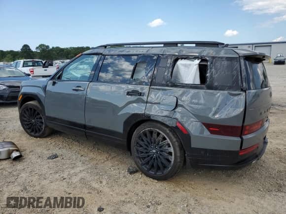 2024 Hyundai Santa Fe Calligraphy with VIN 5NMP5DGL3RH045731, listed as a Copart auction lot 60137345 with 26,208 mi miles and Salvage title. Bid and sale history available at DreamBid. Image 2.
