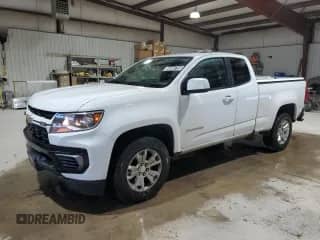 2022 Chevrolet Colorado 2WD LT with VIN 1GCHSCEA6N1207039, listed as a Copart auction lot 84946795 with 79,849 mi miles and Clean title. Bid and sale history available at DreamBid. Image 1.