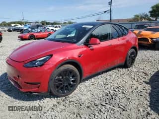2022 Tesla Model Y Long Range с VIN 7SAYGAEE5NF520862, выставлен на аукционе Copart как лот 80619235 с пробегом 40 401 миль миль и Списание • Salvage title. История ставок и продаж доступна на DreamBid. Изображение 1.