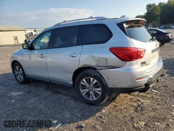 2020 Nissan Pathfinder SV with VIN 5N1DR2BN1LC630846, listed as a Copart auction lot 71257975 with 52,385 mi miles and Salvage title. Bid and sale history available at DreamBid. Image 2.