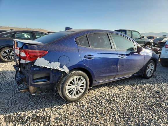 2017 Subaru Impreza Premium с VIN 4S3GKAB60H3603041, выставлен на аукционе Copart как лот 81158845 с пробегом 93 755 миль миль и Списание • Salvage title. История ставок и продаж доступна на DreamBid. Изображение 3.
