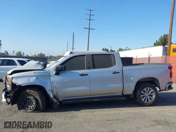 2022 Chevrolet Silverado 1500 Custom with VIN 1GCPABEK1NZ509356, listed as a IAAI auction lot 42894027 with Not provided miles and . Bid and sale history available at DreamBid. Image 14.