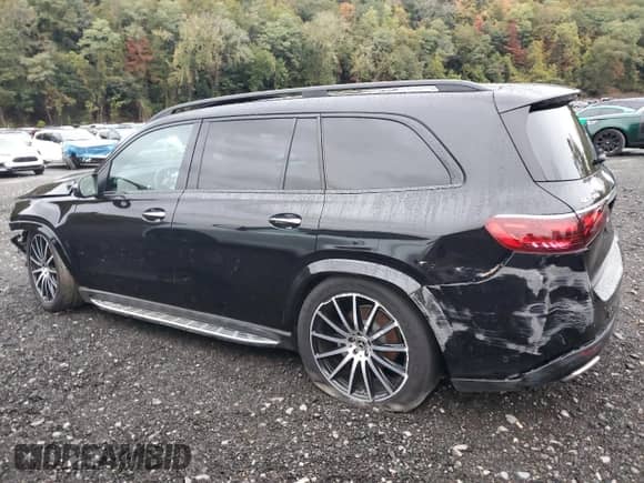 2024 Mercedes-Benz GLS 580 z VIN 4JGFF8FE4RB187380, wystawiony jako Copart lot #86651755 z przebiegiem 18 890 mil mil oraz Szkoda całkowita • Salvage title. Historia ofert i sprzedaży dostępna na DreamBid. Obrazek 2.