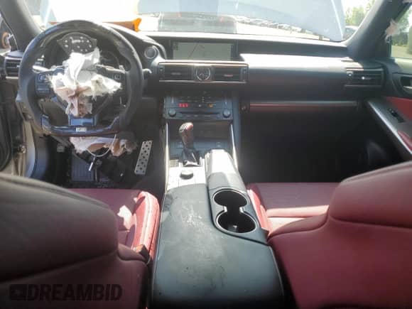 2017 Lexus IS 300 with VIN JTHCM1D20H5024718, listed as a Copart auction lot 63253175 with 87,366 mi miles and Salvage title. Bid and sale history available at DreamBid. Image 8.