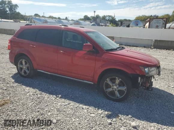 2017 Dodge Journey Crossroad Plus with VIN 3C4PDDGG3HT583191, listed as a Copart auction lot 80163895 with 138,697 mi miles and Clean title. Bid and sale history available at DreamBid. Image 4.