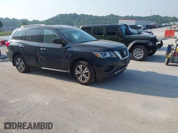 2018 Nissan Pathfinder S with VIN 5N1DR2MM7JC673122, listed as a IAAI auction lot 42486974 with 108,933 mi miles and . Bid and sale history available at DreamBid. Image 1.
