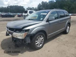 2013 Dodge Journey SXT with VIN 3C4PDCBG9DT502738, listed as a Copart auction lot 66897375 with 155,801 mi miles and Salvage title. Bid and sale history available at DreamBid. Image 1.