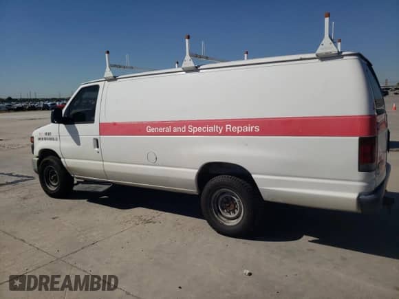 2008 Ford Econoline Cargo Commercial with VIN 1FTSS34L68DB32404, listed as a Copart auction lot 72162824 with 264,208 mi miles and Clean title. Bid and sale history available at DreamBid. Image 2.