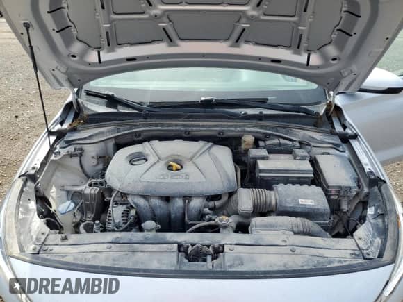 2018 Hyundai Elantra with VIN KMHH35LEXJU057598, listed as a Copart auction lot 64119635 with 182,651 mi miles and Salvage title. Bid and sale history available at DreamBid. Image 11.