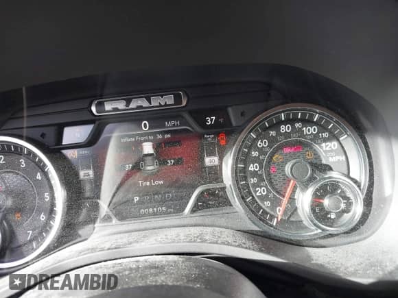 2023 Ram 1500 Big Horn with VIN 1C6RRFBG4PN550817, listed as a IAAI auction lot 41240195 with 8,105 mi miles and . Bid and sale history available at DreamBid. Image 7.