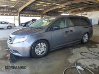 2014 Honda Odyssey LX с VIN 5FNRL5H28EB048324, выставлен на аукционе Copart как лот 62323165 с пробегом 279 333 миль миль и Чистый • Clean title. История ставок и продаж доступна на DreamBid. Изображение 1.