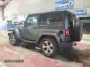 2018 Jeep Wrangler Sahara with VIN 1C4AJWBG3JL909722, listed as a Copart auction lot 50486925 with 45,104 mi miles and Salvage title. Bid and sale history available at DreamBid. Image 2.