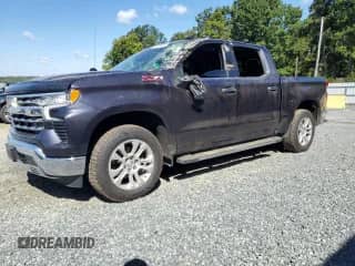 2022 Chevrolet Silverado 1500 LTZ z VIN 3GCUDGED5NG536990, wystawiony jako Copart lot #71898455 z przebiegiem 86 932 mil mil oraz Szkoda całkowita • Salvage title. Historia ofert i sprzedaży dostępna na DreamBid. Obrazek 1.