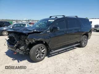 2024 Chevrolet Suburban Z71 с VIN 1GNSKDKD4RR255535, выставлен на аукционе Copart как лот 47240785 с пробегом 6 434 миль миль и Списание • Salvage title. История ставок и продаж доступна на DreamBid. Изображение 1.
