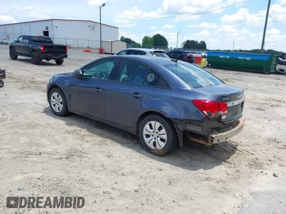 2013 Chevrolet Cruze LS with VIN 1G1PB5SH2D7176823, listed as a IAAI auction lot 42560746 with 157,124 mi miles and . Bid and sale history available at DreamBid. Image 3.