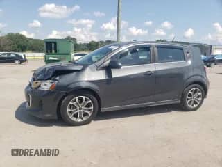 2018 Chevrolet Sonic LT with VIN 1G1JD6SH3J4123065, listed as a Copart auction lot 68857315 with 151,769 mi miles and Salvage title. Bid and sale history available at DreamBid. Image 1.