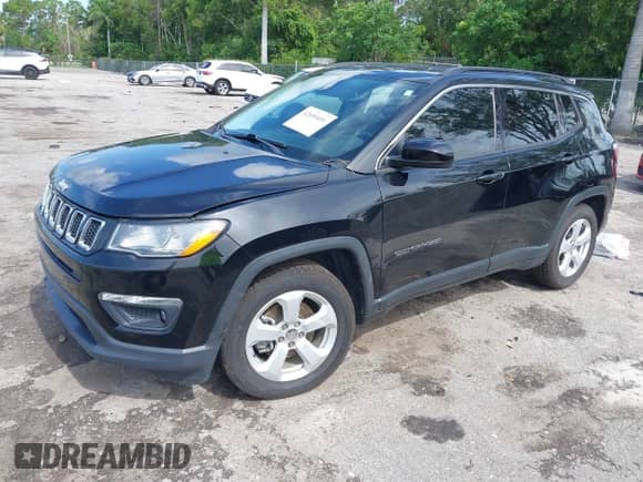 2020 Jeep Compass Latitude with VIN 3C4NJCBB5LT235035, listed as a IAAI auction lot 42659491 with 60,535 mi miles and . Bid and sale history available at DreamBid. Image 16.