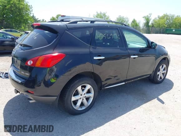 2010 Nissan Murano SL with VIN JN8AZ1MW5AW109717, listed as a IAAI auction lot 42569175 with 169,989 mi miles and . Bid and sale history available at DreamBid. Image 4.