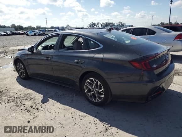 2021 Hyundai Sonata SEL с VIN 5NPEL4JAXMH117279, выставлен на аукционе Copart как лот 81951865 с пробегом 90 729 миль миль и На запчасти • Non repairable. История ставок и продаж доступна на DreamBid. Изображение 2.