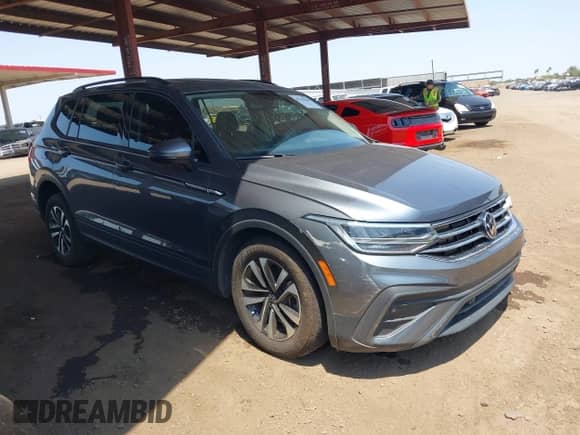 2023 Volkswagen Tiguan S с VIN 3VVRB7AX1PM110618, выставлен на аукционе IAAI как лот 42750580 с пробегом 16 195 миль миль и . История ставок и продаж доступна на DreamBid. Изображение 1.