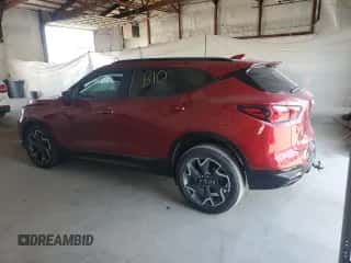 2021 Chevrolet Blazer RS с VIN 3GNKBERSXMS532883, выставлен на аукционе Copart как лот 84621775 с пробегом 45 050 миль миль и Списание • Salvage title. История ставок и продаж доступна на DreamBid. Изображение 2.