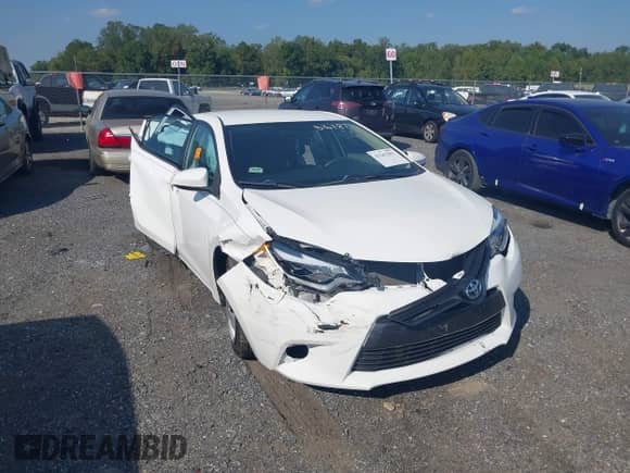 2016 Toyota Corolla L с VIN 2T1BURHE8GC557031, выставлен на аукционе IAAI как лот 43262502 с пробегом 132 504 миль миль и . История ставок и продаж доступна на DreamBid. Изображение 1.