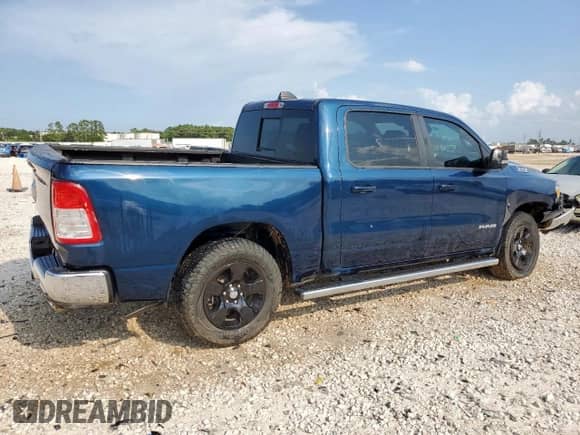 2022 Ram 1500 Big Horn with VIN 1C6RREFT2NN275222, listed as a Copart auction lot 69127475 with 63,660 mi miles and Salvage title. Bid and sale history available at DreamBid. Image 3.