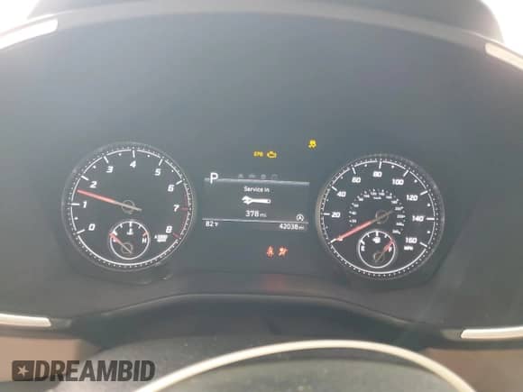 2023 Hyundai Santa Fe SE с VIN 5NMS1DAJ0PH589419, выставлен на аукционе Copart как лот 71883115 с пробегом 42 038 миль миль и Списание • Salvage title. История ставок и продаж доступна на DreamBid. Изображение 9.