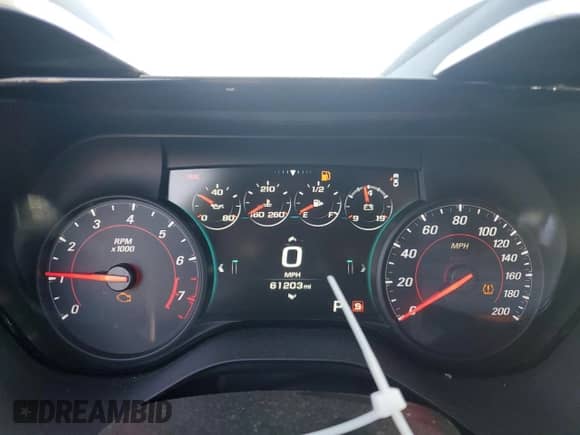 2016 Chevrolet Camaro 1SS z VIN 1G1FF1R73G0179099, wystawiony jako Copart lot #73005104 z przebiegiem 61 203 mil mil oraz Szkoda całkowita • Salvage title. Historia ofert i sprzedaży dostępna na DreamBid. Obrazek 9.