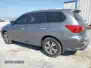 2017 Nissan Pathfinder SV with VIN 5N1DR2MM8HC670787, listed as a Copart auction lot 80729695 with 109,301 mi miles and Clean title. Bid and sale history available at DreamBid. Image 2.