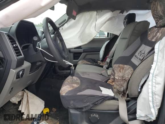 2020 Ford F-150 XL with VIN 1FTFW1E45LFB56417, listed as a Copart auction lot 70406085 with 93,230 mi miles and Salvage title. Bid and sale history available at DreamBid. Image 7.