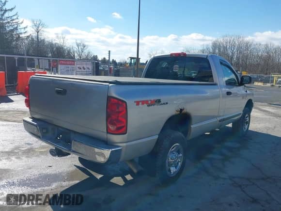 2007 Dodge 2500 SLT with VIN 3D7KS26AX7G812674, listed as a IAAI auction lot 41679498 with 182,148 mi miles and . Bid and sale history available at DreamBid. Image 4.