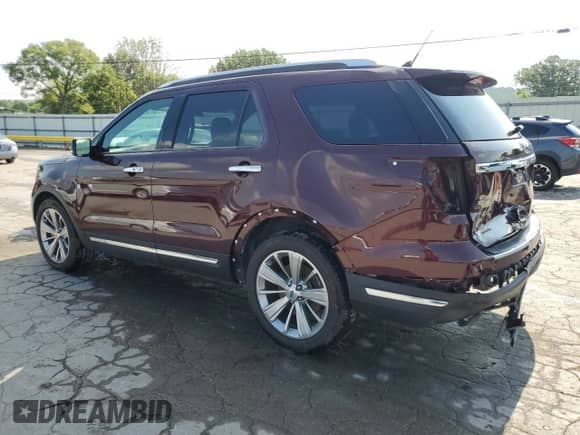 2018 Ford Explorer Limited с VIN 1FM5K7F82JGA17800, выставлен на аукционе Copart как лот 65255865 с пробегом 40 483 миль миль и Списание • Salvage title. История ставок и продаж доступна на DreamBid. Изображение 2.