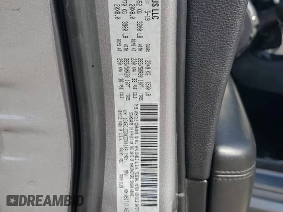2019 Dodge Durango GT Plus with VIN 1C4RDJDGXKC744148, listed as a Copart auction lot 67878275 with 101,050 mi miles and Salvage title. Bid and sale history available at DreamBid. Image 13.