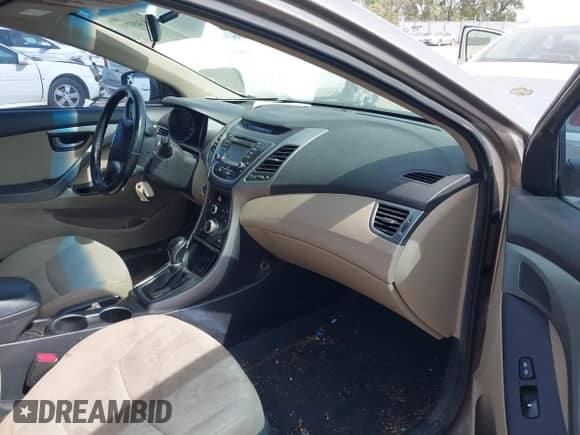 2016 Hyundai Elantra SE with VIN 5NPDH4AE1GH676417, listed as a IAAI auction lot 43345350 with 160,596 mi miles and . Bid and sale history available at DreamBid. Image 5.