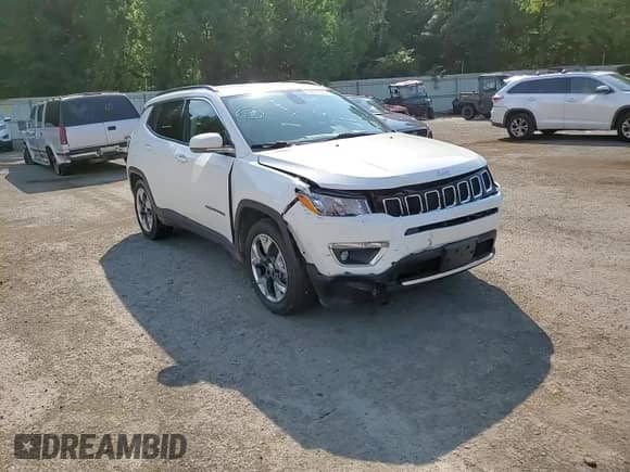 2019 Jeep Compass Limited with VIN 3C4NJCCB7KT662584, listed as a Copart auction lot 68265085 with 75,610 mi miles and Salvage title. Bid and sale history available at DreamBid. Image 13.