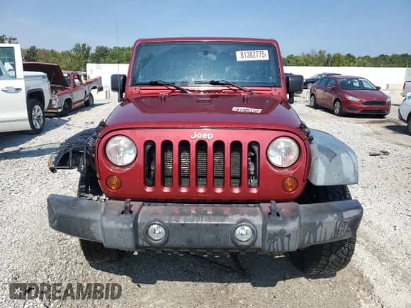 2012 Jeep Wrangler Sport с VIN 1C4AJWAG0CL167333, выставлен на аукционе Copart как лот 81382775 с пробегом 197 644 миль миль и Списание • Salvage title. История ставок и продаж доступна на DreamBid. Изображение 5.