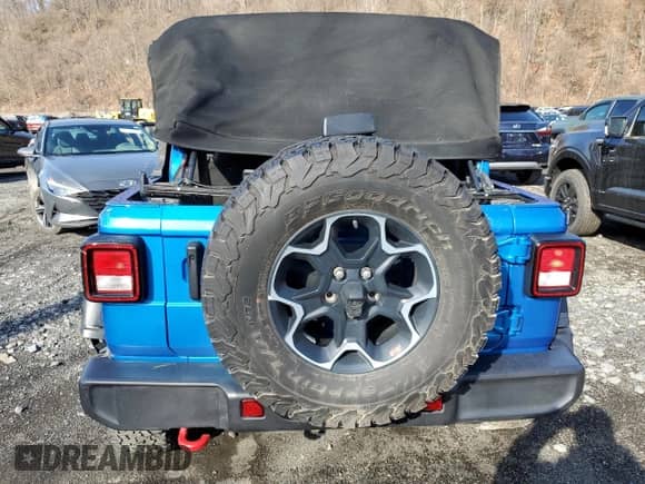 2023 Jeep Wrangler Rubicon с VIN 1C4HJXFN7PW693166, выставлен на аукционе Copart как лот 50508175 с пробегом 40 093 миль миль и Списание • Salvage title. История ставок и продаж доступна на DreamBid. Изображение 6.