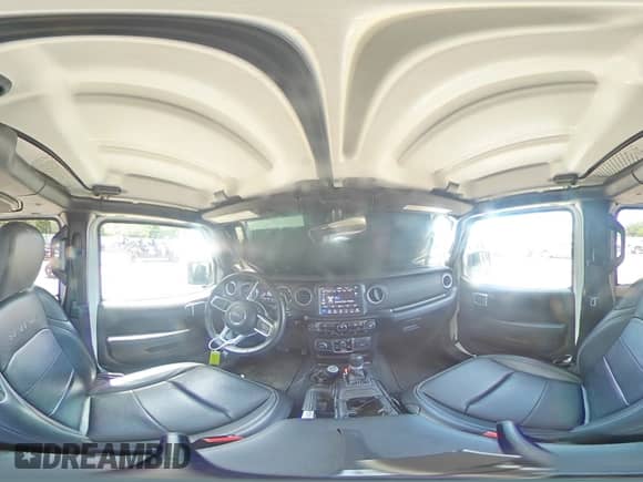 2022 Jeep Wrangler Unlimited Sahara with VIN 1C4JJXP69NW223291, listed as a Copart auction lot 64458055 with 24,574 mi miles and Salvage title. Bid and sale history available at DreamBid. Image 15.