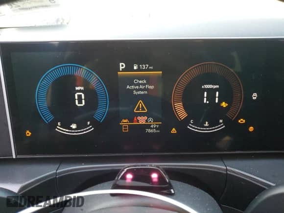 2025 Hyundai Santa Fe SEL z VIN 5NMP2DGL5SH144758, wystawiony jako Copart lot #84902635 z przebiegiem 7 865 mil mil oraz Szkoda całkowita • Salvage title. Historia ofert i sprzedaży dostępna na DreamBid. Obrazek 9.