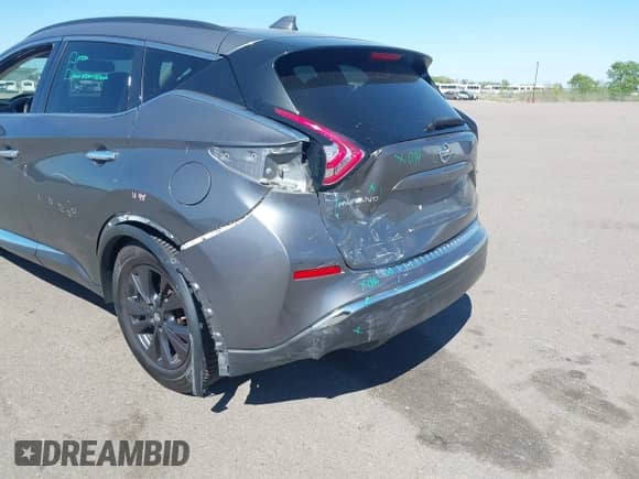 2018 Nissan Murano SV с VIN 5N1AZ2MH3JN114256, выставлен на аукционе IAAI как лот 42231674 с пробегом 105 574 миль миль и . История ставок и продаж доступна на DreamBid. Изображение 6.