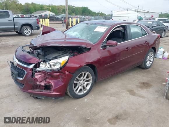 2015 Chevrolet Malibu LT with VIN 1G11C5SL1FF151198, listed as a IAAI auction lot 42259586 with 136,568 mi miles and . Bid and sale history available at DreamBid. Image 2.