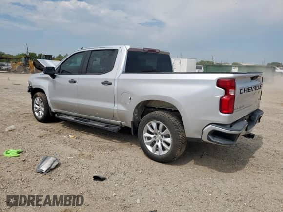 2021 Chevrolet Silverado 1500 Custom z VIN 3GCPWBEK8MG344504, wystawiony jako Copart lot #69458515 z przebiegiem 84 260 mil mil oraz Szkoda całkowita • Salvage title. Historia ofert i sprzedaży dostępna na DreamBid. Obrazek 2.