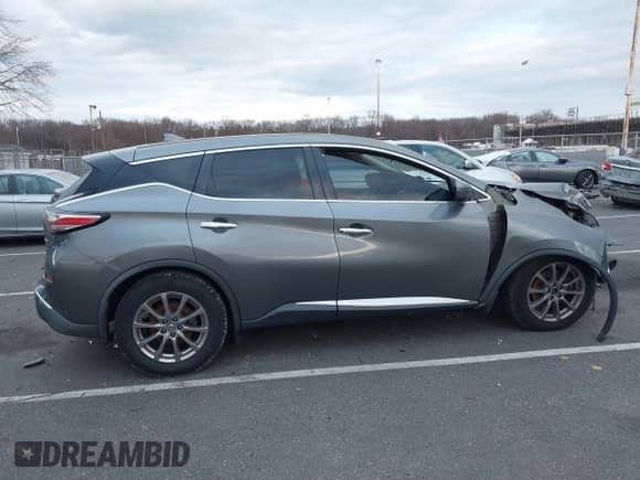 2017 Nissan Murano S with VIN 5N1AZ2MH8HN168128, listed as a IAAI auction lot 41214317 with 118,091 mi miles and . Bid and sale history available at DreamBid. Image 13.
