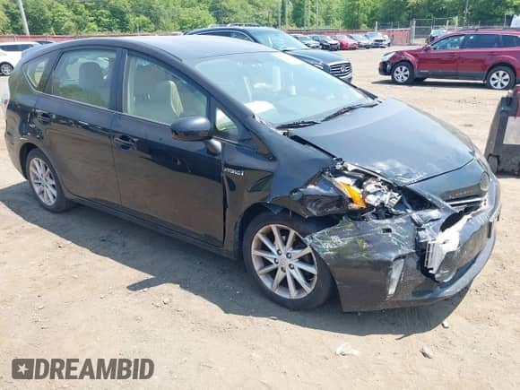 2013 Toyota Prius Two with VIN JTDZN3EU0D3202847, listed as a IAAI auction lot 42427208 with 176,991 mi miles and . Bid and sale history available at DreamBid. Image 1.